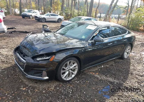 2020 Audi A5 Sportback Premium 45 Tfsi Quattro S Tronic z USA, uszkodzony, nr VIN WAUANCF58LA013729